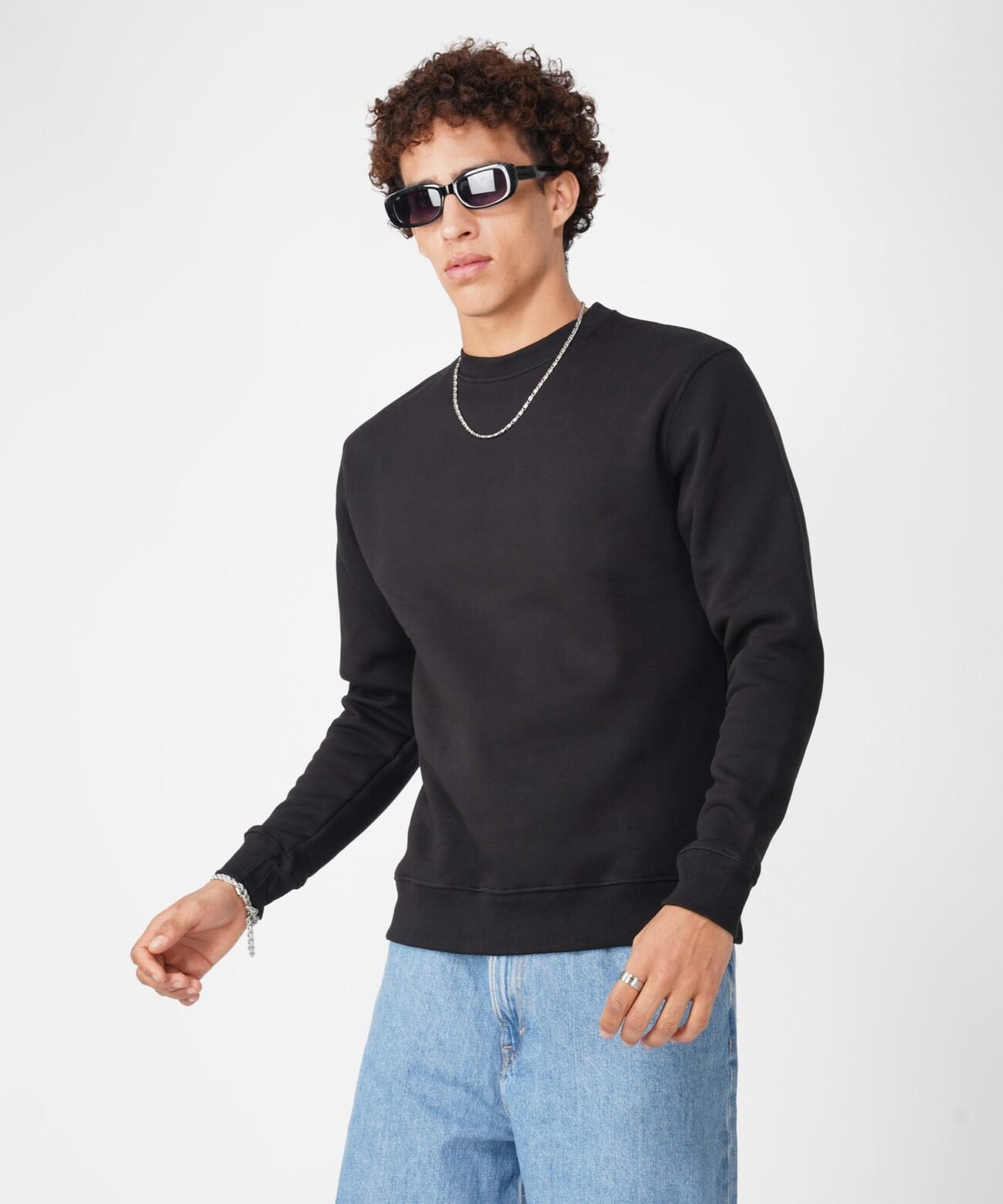 COMBO BLACK AND WHITE: SWEATSHIRT - Image 6