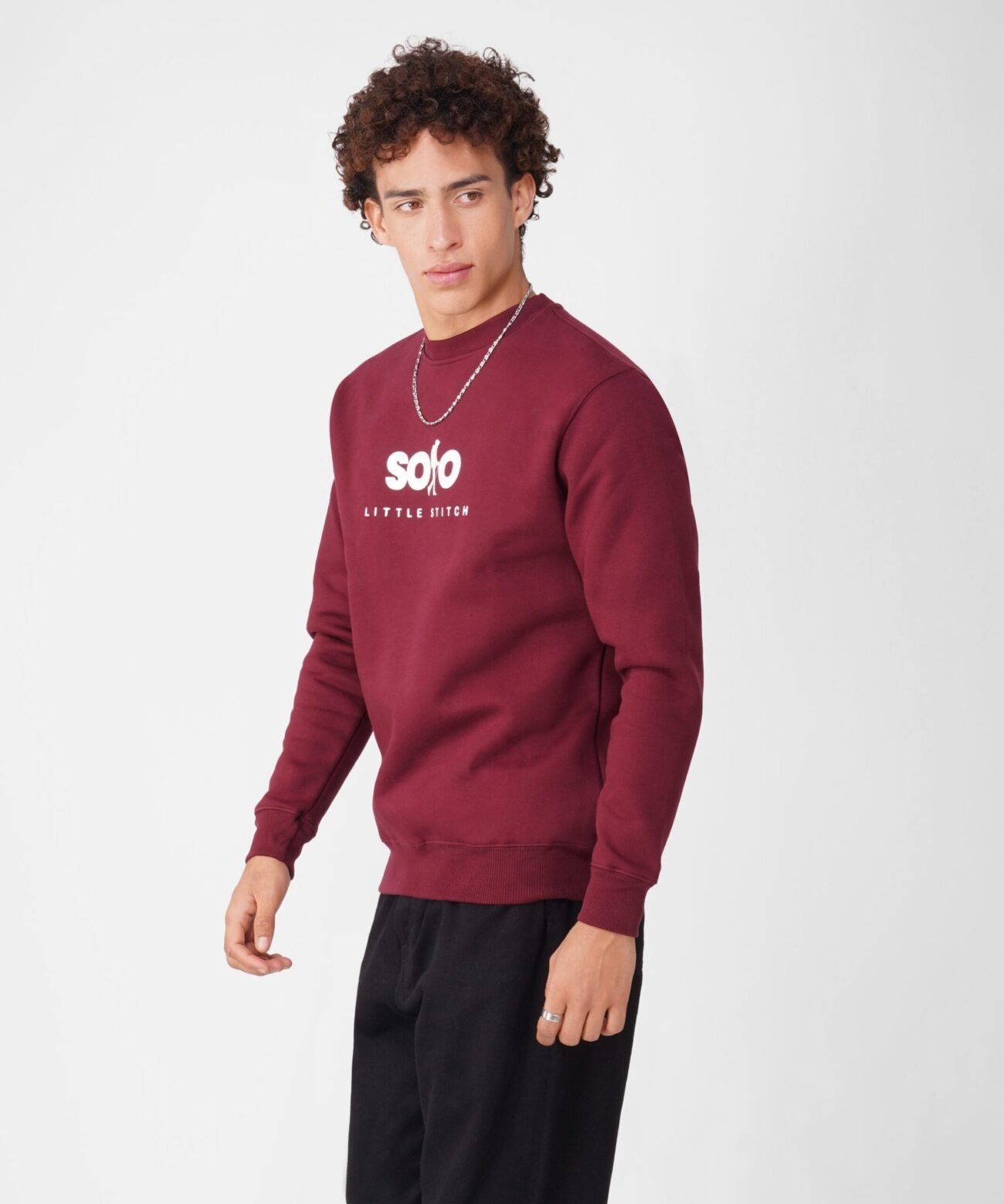 SOLO WINE: SWEATSHIRT PREMIUM LITTLE STITCH - Image 9