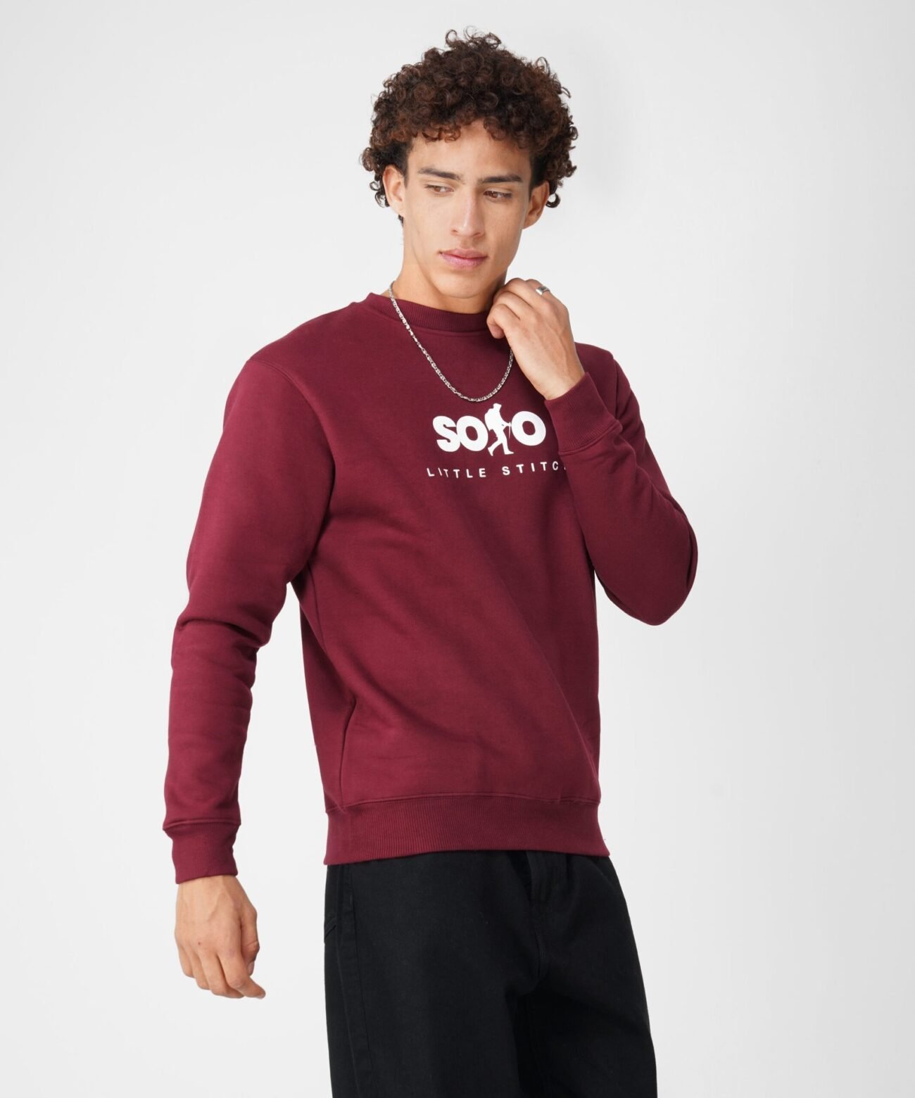 SOLO WINE: SWEATSHIRT PREMIUM LITTLE STITCH - Image 10