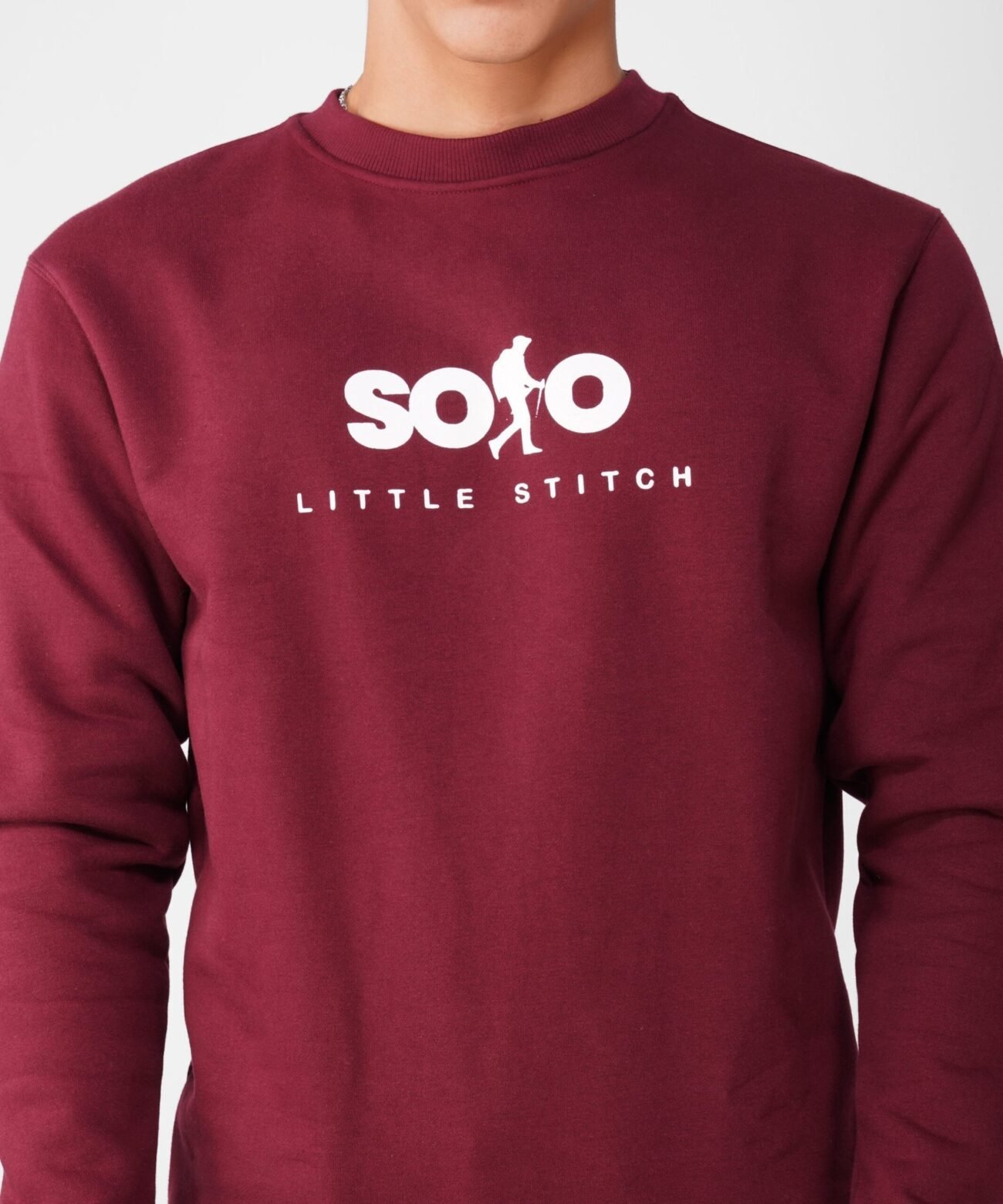 SOLO WINE: SWEATSHIRT PREMIUM LITTLE STITCH - Image 6