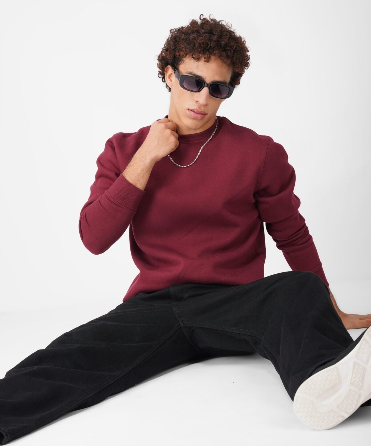 WINE SWEATSHIRT: PREMIUM FEEL LITTLE STITCH - Image 7