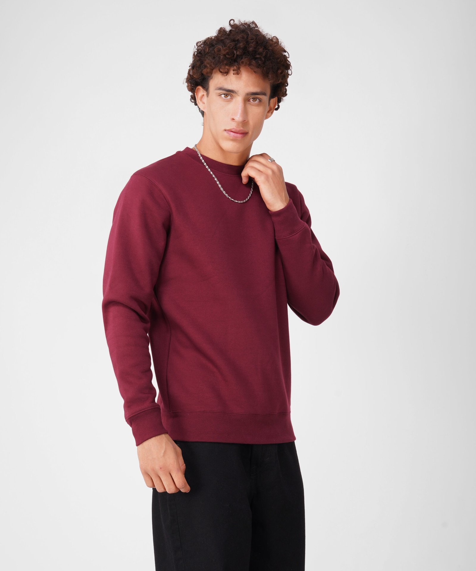 WINE SWEATSHIRT: PREMIUM FEEL LITTLE STITCH - Image 9