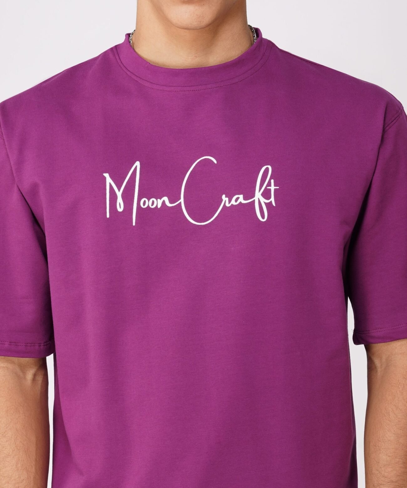 MOON CRAFT : MAGENTA LITTLE STITCH T-SHIRT - Image 6