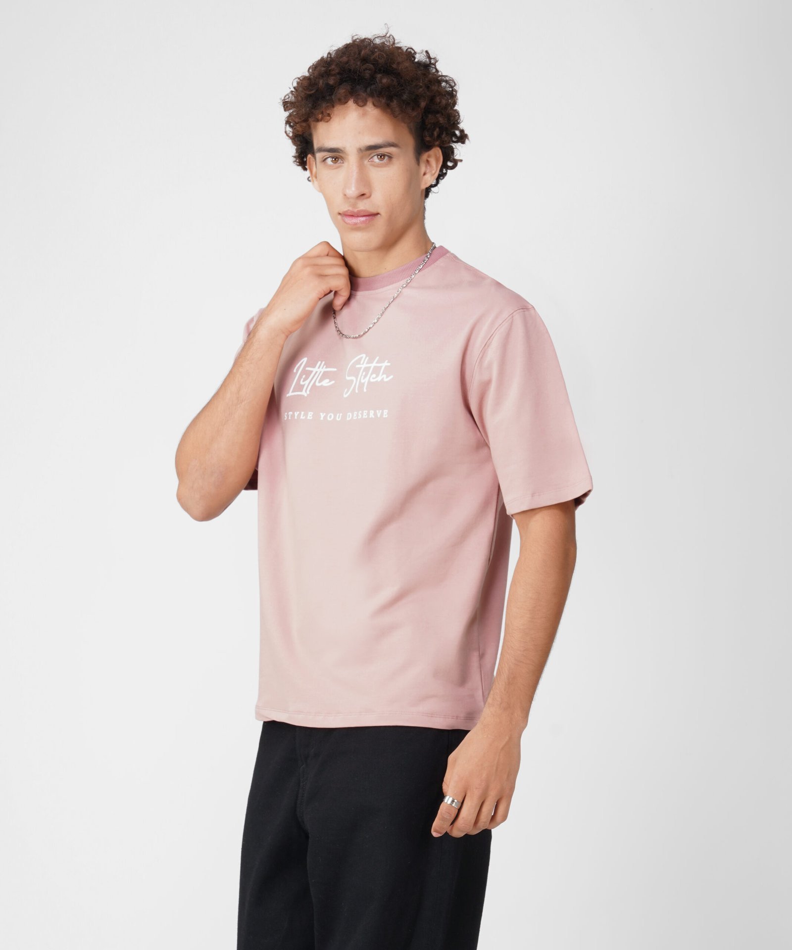 LITTLE STITCH: PINK OVERSIZED T SHIRT - Image 10