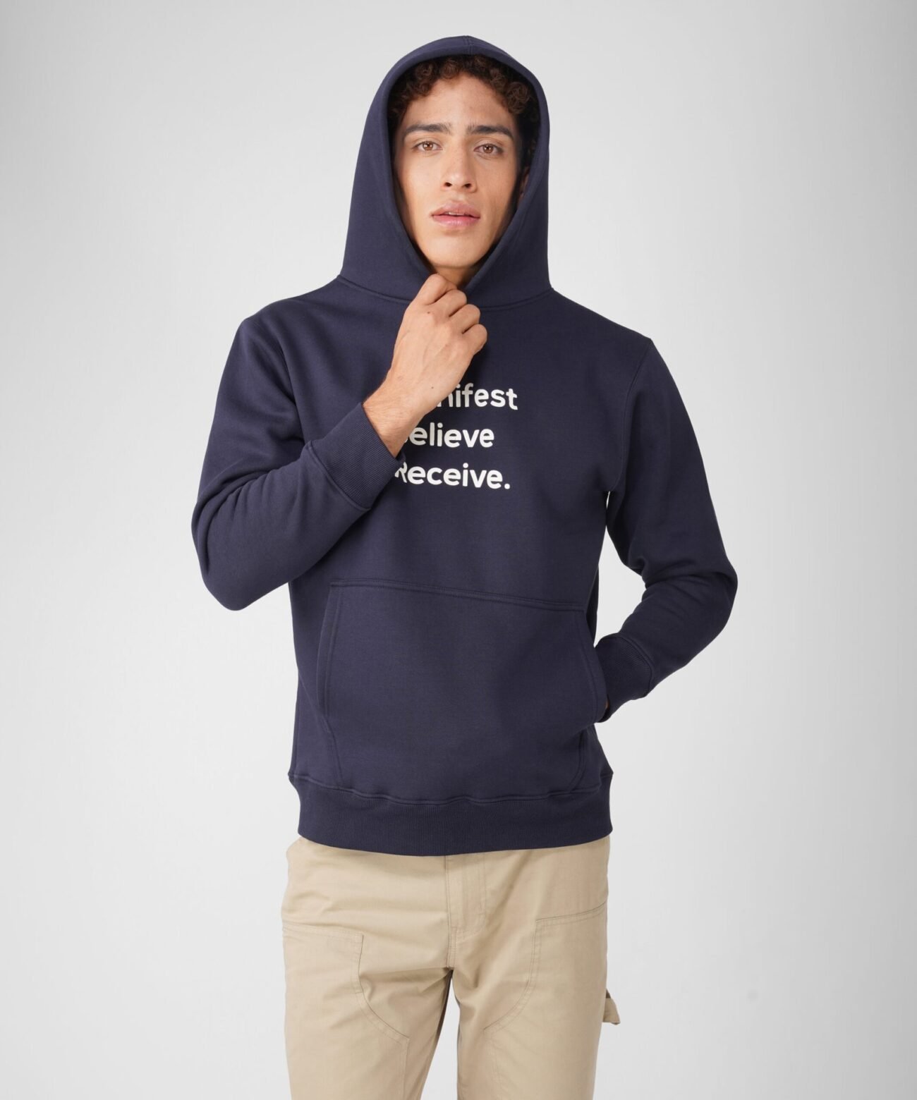 NAVY BLUE PREMIUM HOODIE - Image 9