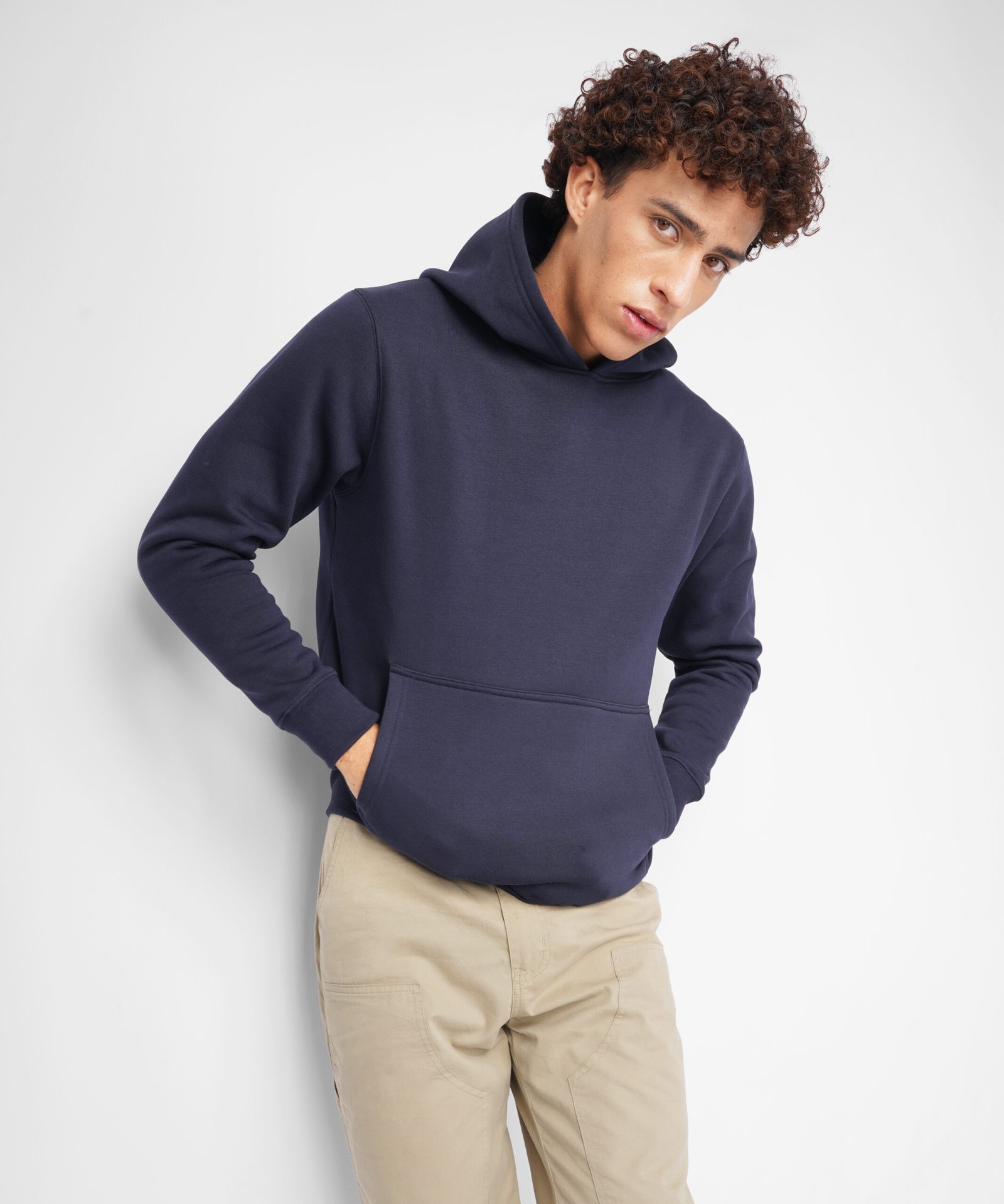 NAVY BLUE : HOODIE PREMIUM COMFORTABLE