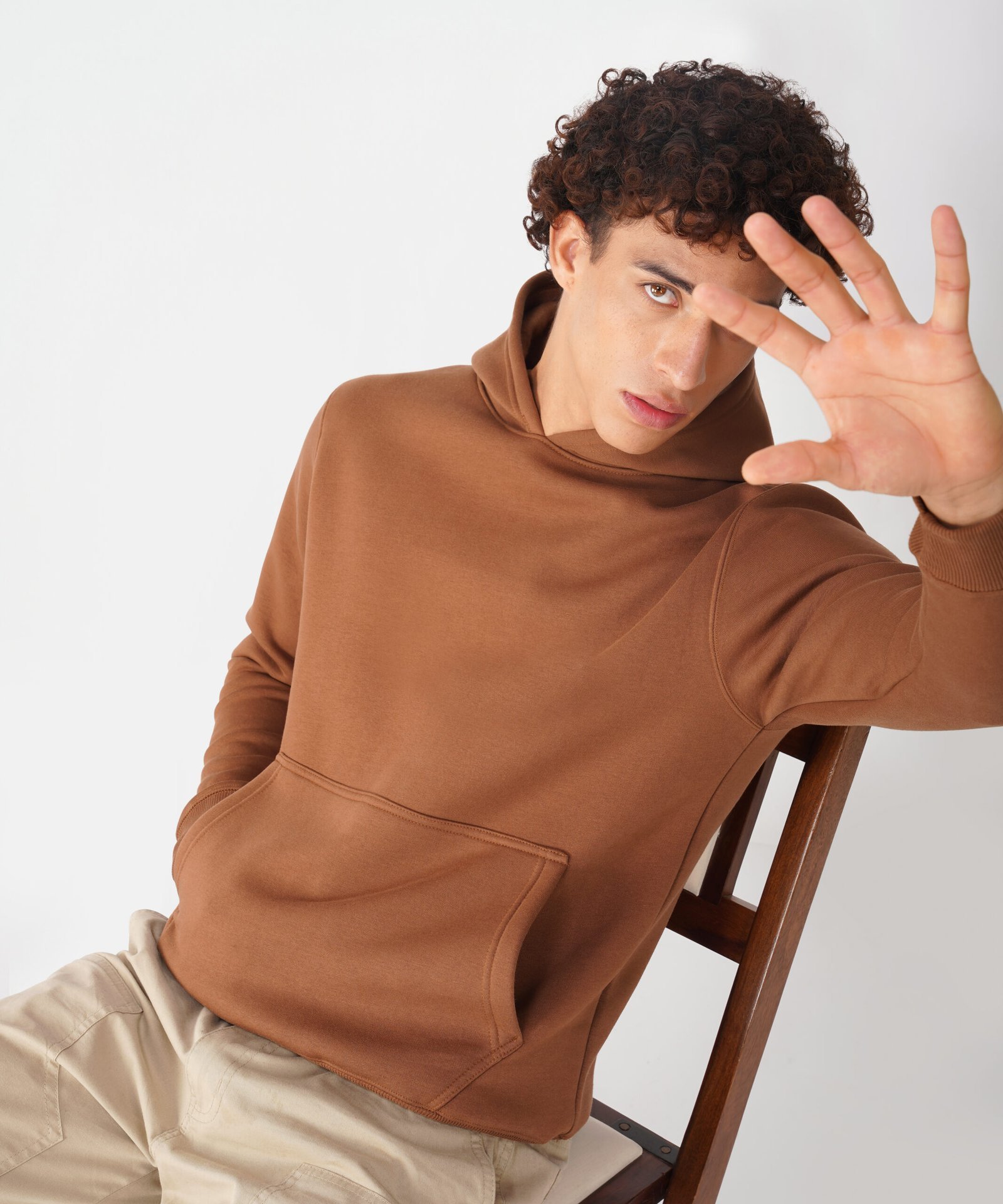 PREMIUM BROWN HOODIE COMFORT YOU DESERVE - Image 2