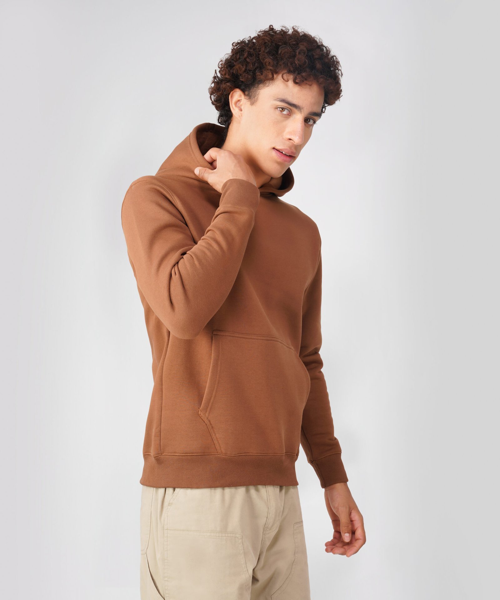 PREMIUM BROWN HOODIE COMFORT YOU DESERVE - Image 9