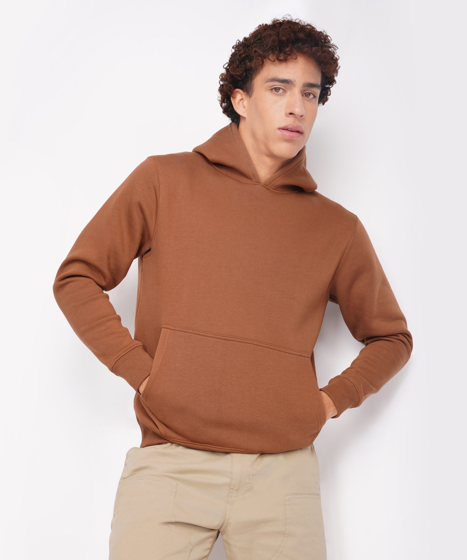 PREMIUM BROWN HOODIE COMFORT YOU DESERVE - Image 4