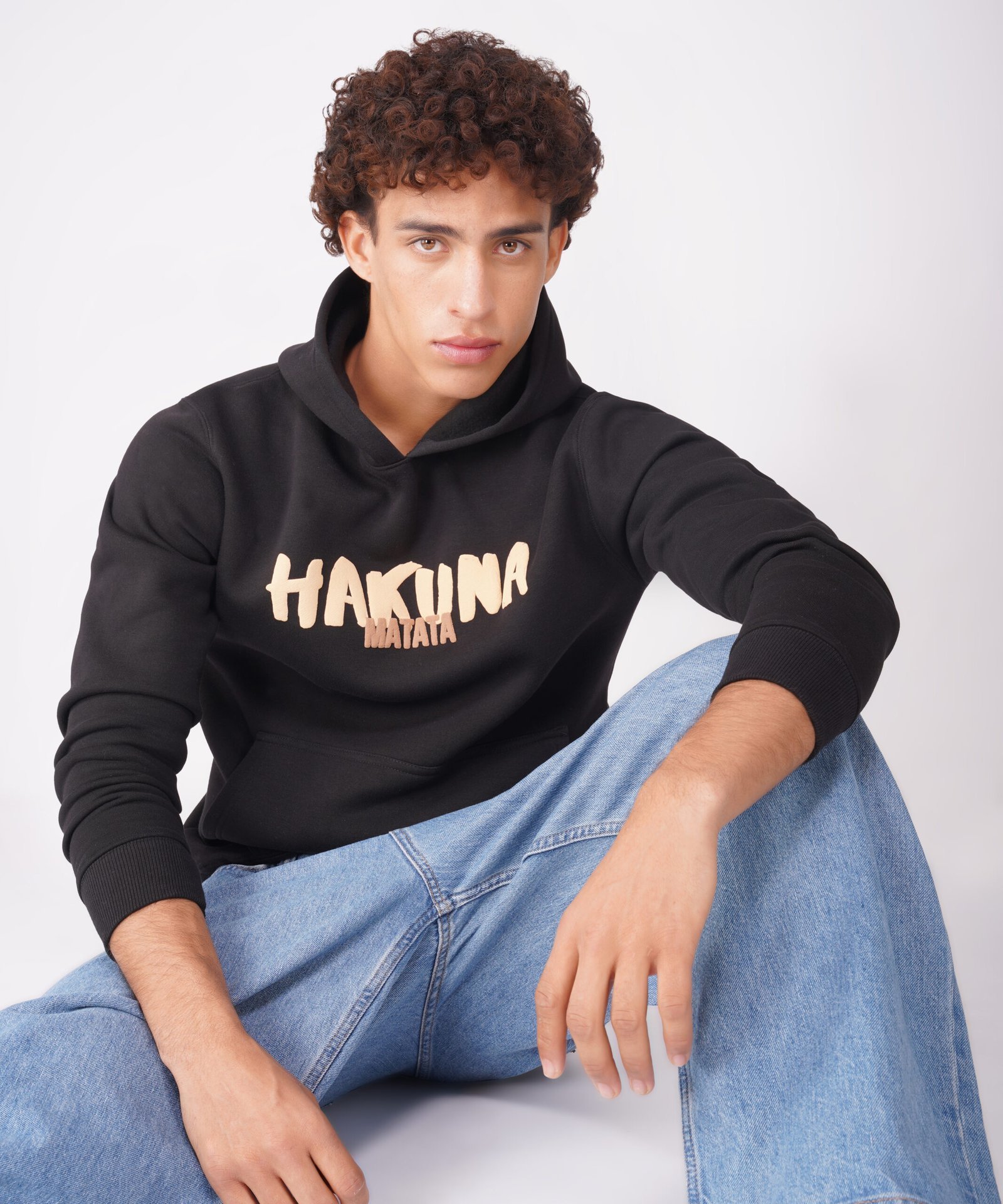 HAKUNA MATATA : FLEECE COTTON HOODIE - Image 11