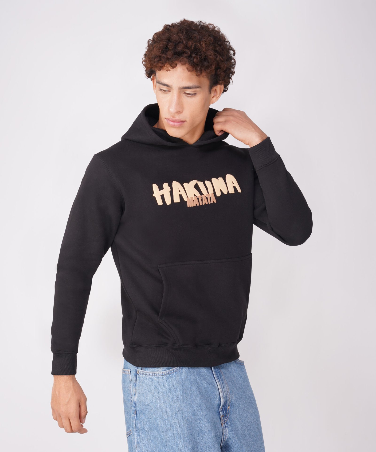 HAKUNA MATATA : FLEECE COTTON HOODIE - Image 6