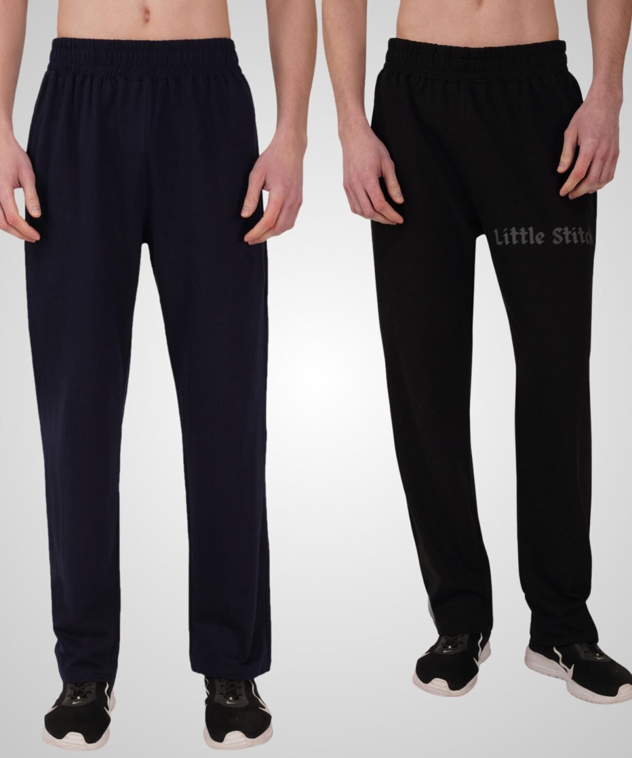 BLUE & BLACK JOGGERS: COMBO - Image 2